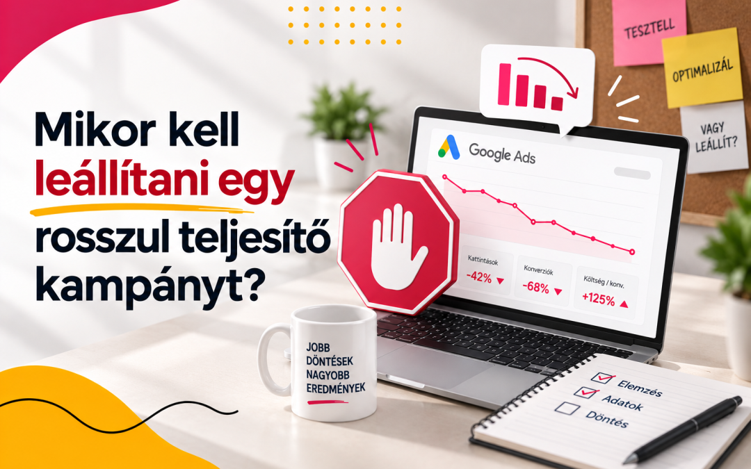 Mikor kell leállítani egy rosszul teljesítő kampányt?